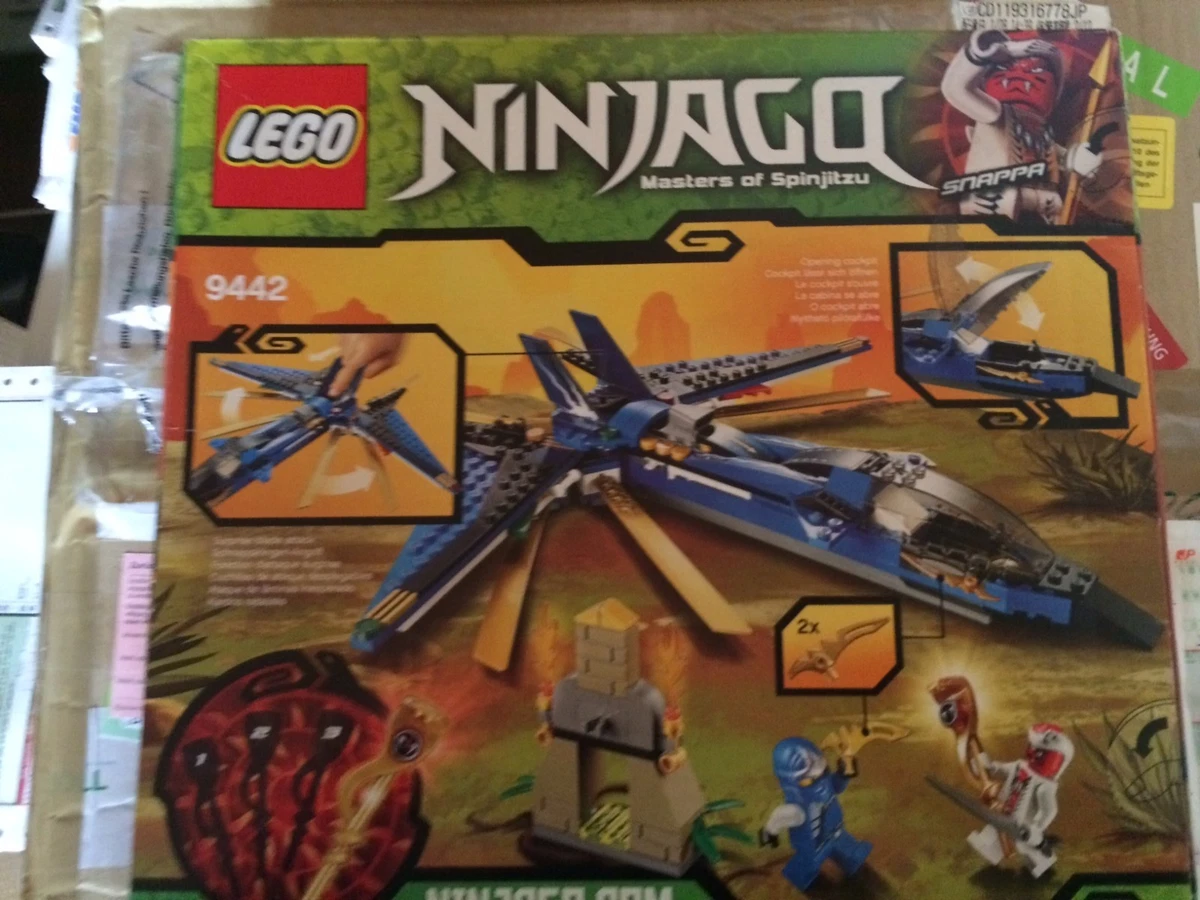 Lego 9442 ninjago masters of spinjitzu jay's storm fighter sale