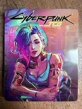 CUSTOM Cyberpunk TCG Trading Card Game Glossy Collectible Steelbook G2  NEW 
