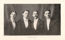 1898 The Indiana University Arbutus Page University Quartette
