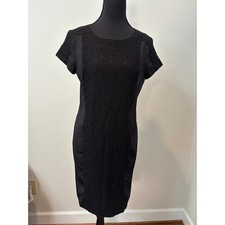 Apt. 9 Little Black Dress with Lace Panels