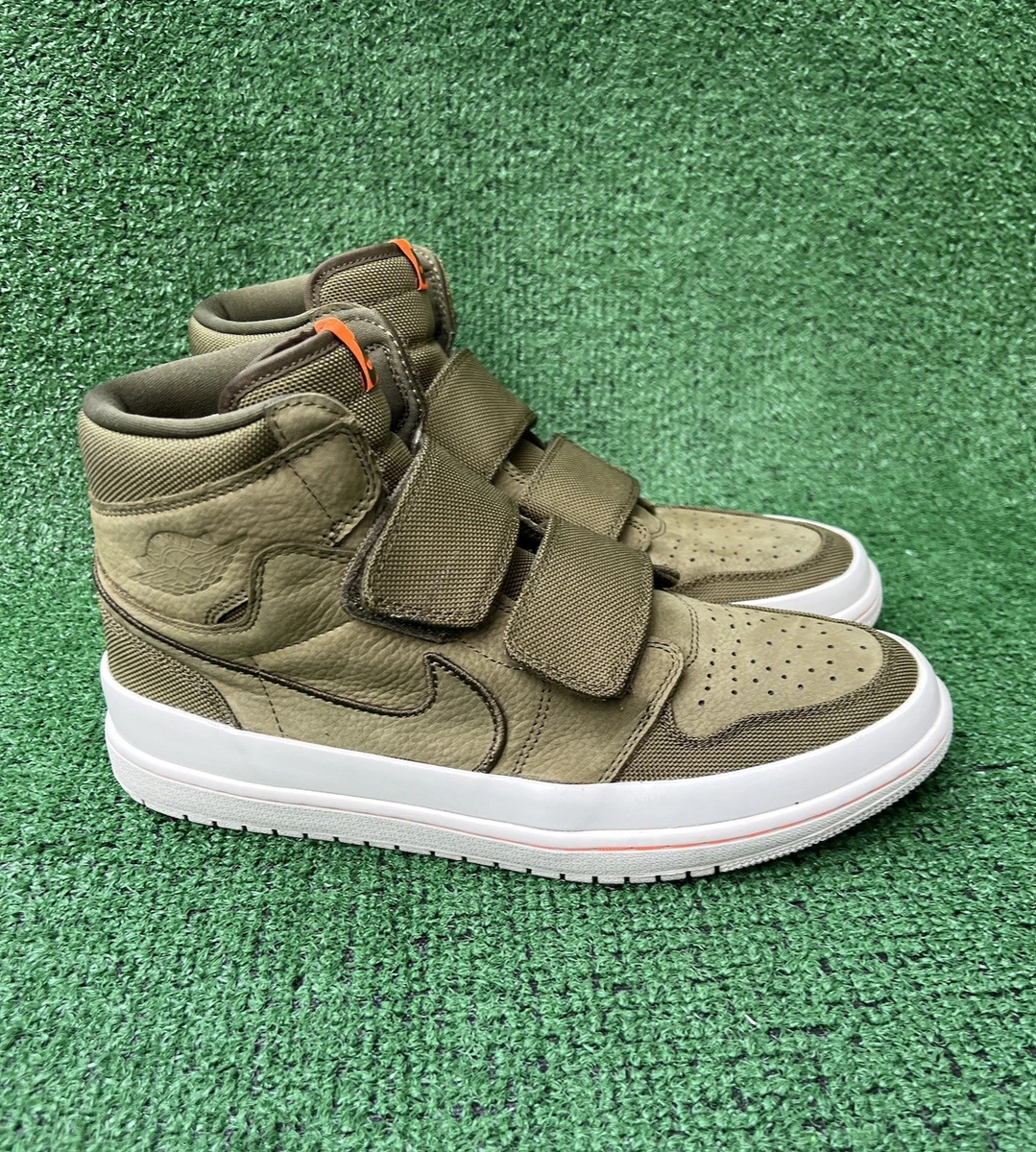 Jordan 1 Retro Double Strap High Olive Canvas for Sale
