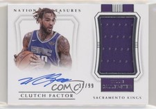 2017 Panini National Treasures Clutch Factor 31/99 Willie Cauley-Stein Auto 0c3