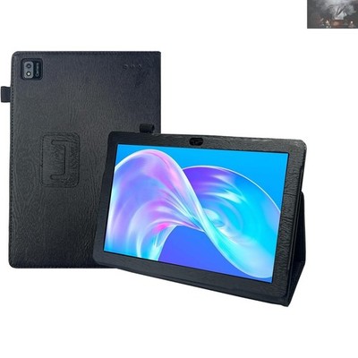 Multi-Functional Case for T10 Tablet - Faux Leather with Built-In Stand & Pocket