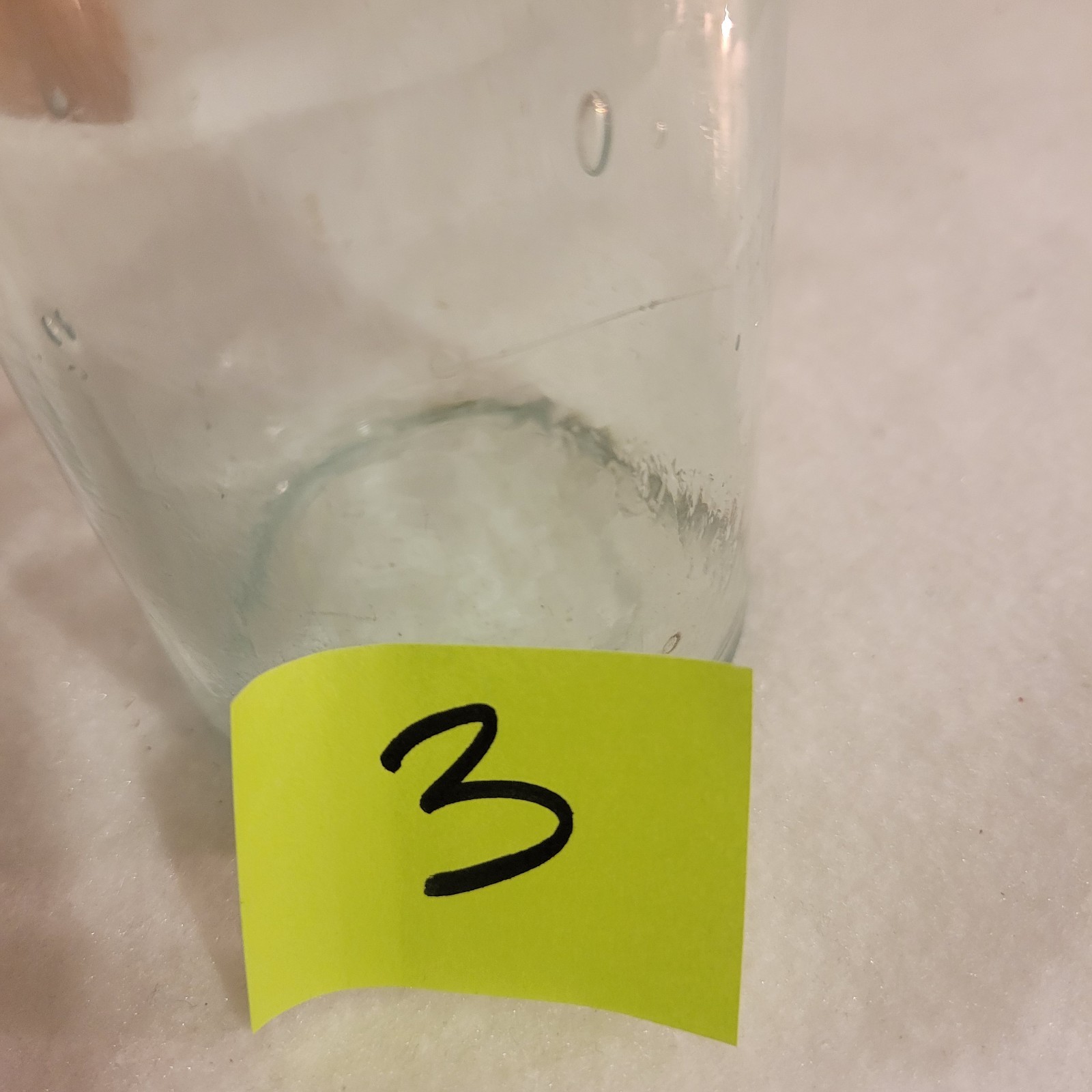 Old Antique Aqua Beer Bottle  with Applied Top