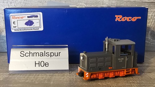 Roco H0e 33207 Schmalspurbahn / Feldbahnlok "Zollern" V3-02 +Neuwertig | Condition: Gebraucht