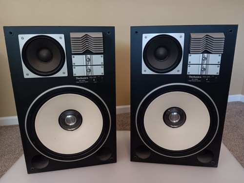 VTG RARE 1981 Technics Super Bass SB-G900 Speakers Tested 300 Watts 8 Ohm