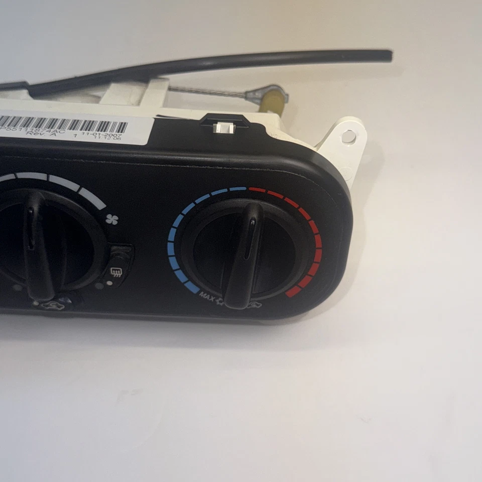 Dodge Caliber Jeep Compass 2007-2009 calefacción aire acondicionado temperatura climatización control Foto 4 de 4