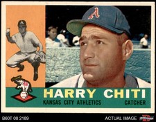 1960 Topps #339 Harry Chiti Athletics 7.5 - NM+