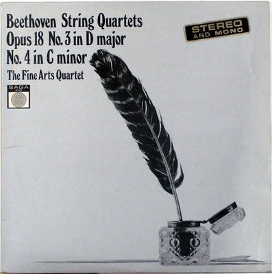 Ludwig van Beethoven - String Quartets Opus 18  No. 3 In D Major / No - F5993z