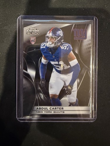 2025 Topps Chrome Black Abdul Carter #135