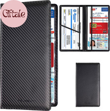 Car Registration and Insurance Card Holder, Vehicle License Document Glove Box C