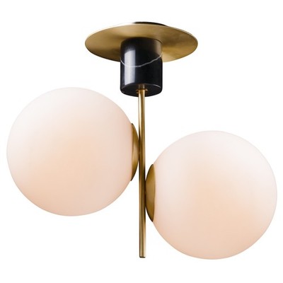 Maxim 26032SW Vesper 2 Light 20'' Globe Ceiling Light / Pendant - Black