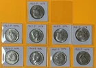 Kennedy Half Dollars Lot of (8) 40% Percent Silver Nice Coins! 1968 And 1967