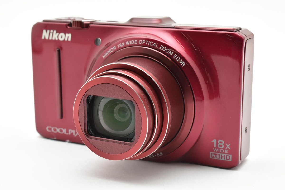 ★ Nikon COOLPIX S9300 インペリアルレッド #1393 Nikon COOLPIX S9300 16MP 18X Zoom Digital Camera Red [EXC++] From