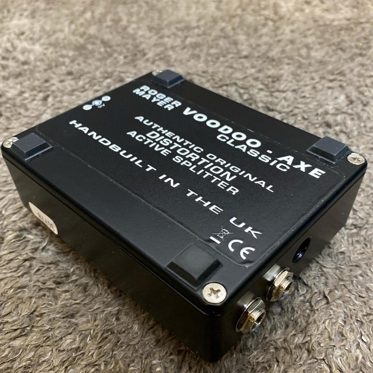 voodoo-axe 箱無し fuzz 買取情報】由緒正しきファズ『Roger Mayer VOODOO-AXE』楽器奏庫