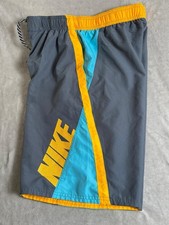Nike Swim Trunks Mens Large Multicolor Mesh Lined Swimming Shorts