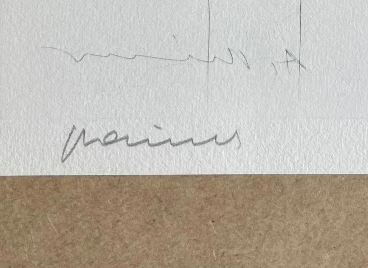 ARNULF RAINER Original Radierung HANDSIGNIERT - Bild 3 von 3
