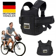 Schwarz Motorrad Roller Sicherheitsgurt Rück...