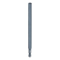 "H8 Flach-Sechskantbit 8Mm Magnet 1/4\" 6\" Blau"