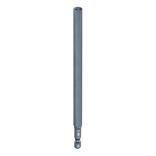 "H8 Flach-Sechskantbit 8Mm Magnet 1/4\" 6\" Blau"-image