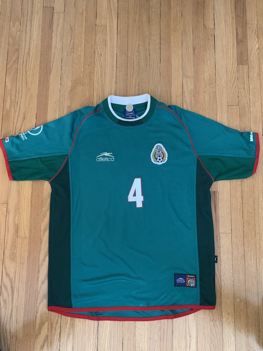 Rafa Márquez Mexico Home Jersey 2002 World Cup - Original, Size M