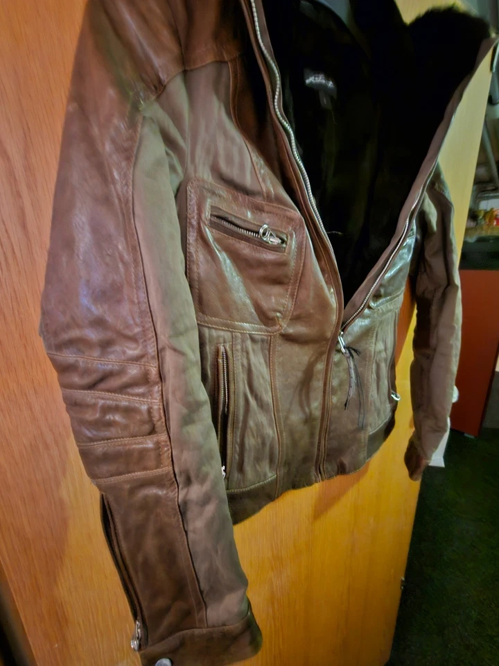 Lederjacke Damen - Bild 4 von 4