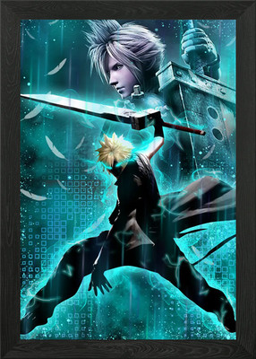 Final Fantasy Gerahmtes Wandbild Poster Leinwanddruck Bild