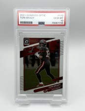 2021 Panini Donruss Optic Tom Brady #172 PSA 10 Base Tampa Bay Buccaneers