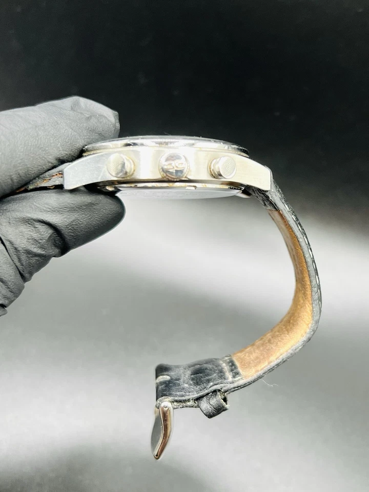 Reloj Pulsera Hombre JG6500-51 BARRACK OBAMA USADO RARO JORG GRIS Foto 4 de 4