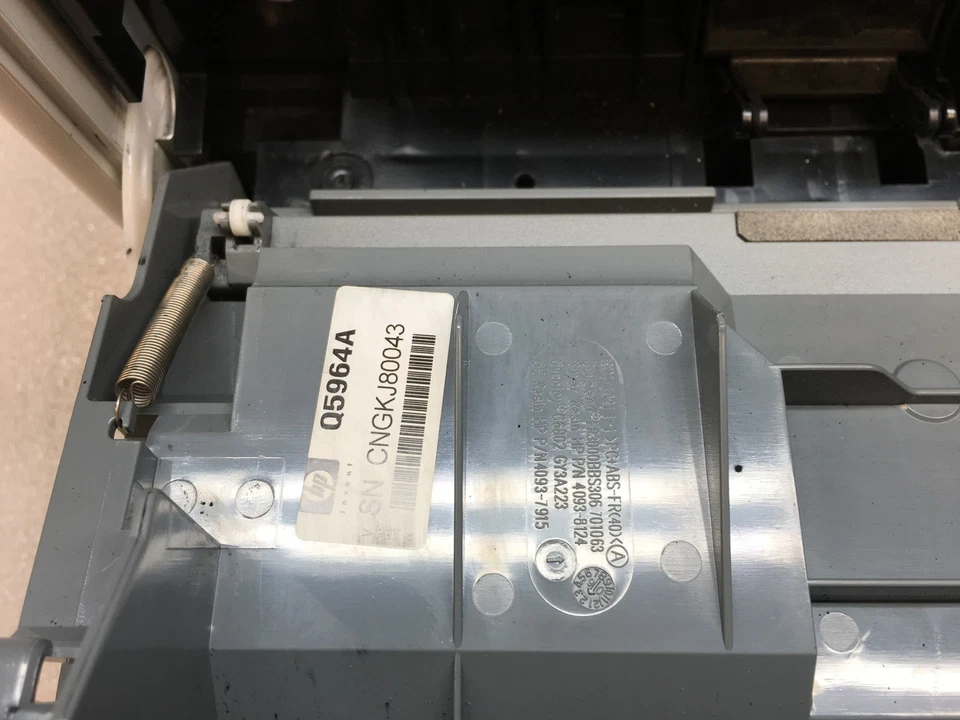 HP Laserjet 2430N Monochrome Workgroup Printer Toner Inc MISSING RIGHT COVER - Image 2 of 4