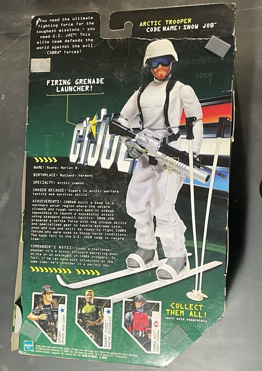 G.I.ジョー スノージョブ Hasbro G.I. Joe - SNOW JOB Action Figure for sale online | eBay