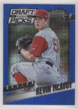 2014 Panini Prizm Perennial Draft Picks Blue Mojo 69/75 Kevin McAvoy #42 0f6
