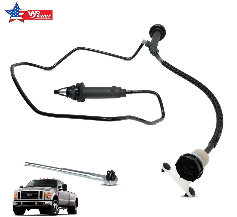 Conjunto de cilindro maestro de embrague para Ford F250 F350 F450 F550 Super Duty 7,3 L 99-03 Foto 2 de 4