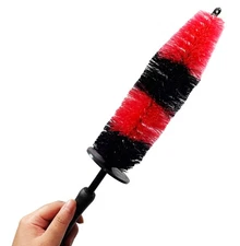 MaximalPower 18’’ Wheel Brush for Car Wheel Rim Detailing Brush Car Barrel Tire