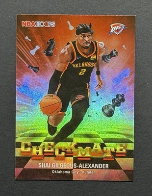 2025-26 Topps NBA Hoops Shai Gilgeous-Alexander C-2 Checkmate / Case Hit / SSP