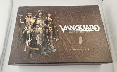 #ad Vanguard Saga of Heroes Limited Edition PC Big Box 3 Disc Complete SOE MMO $29.00
