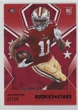 2020 Panini Rookies & Stars Rookie Red Brandon Aiyuk #124 3g6