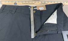 Carhartt Rugged Flex Duck Double Front Black Pants 36X34 Irregular New with Tags