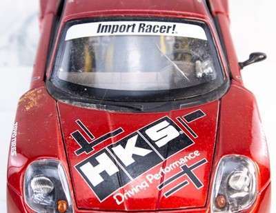 Jada Import Racer Mazda RX-7 FD HKS 1:24 Diecast Red Rare JDM w