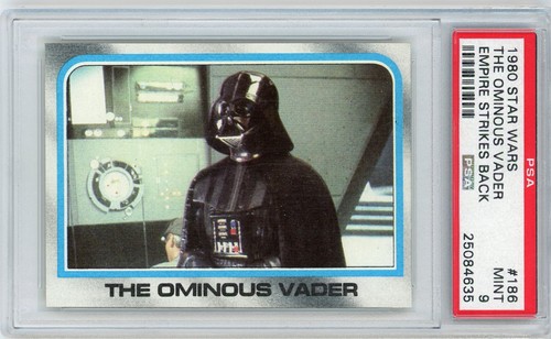 The Ominous Vader #186 1980 Star Wars: Empire Strikes Back card