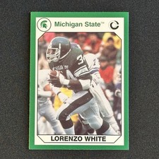 1990 Collegiate Collection Michigan State University Lorenzo White #31 MSU NCAA
