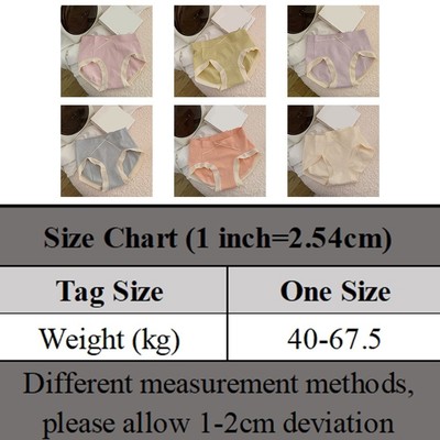 Stilvolles 3-teiliges Damenunterwäsche Set reine Baumwolle Fliege nahtlos mittlere Taille Slips