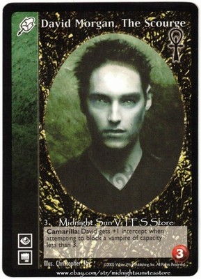 David Morgan, The Scourge Malkavian Camarilla Edition V:TES VTES Vampire CCG