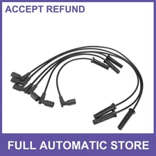 6Pcs Spark Plug Wire Ignition Coil Cable No.89017743 for Chevrolet Impala 06-09