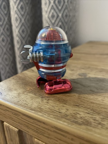 TOMY WIND UP RASCAL VINTAGE ROBOT WORKS GREAT CONDITION (RARE COLOR-WAY) B5 - Picture 3 of 7