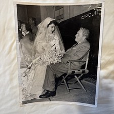 Old B&W 8x10 Elizabeth Taylor & Spencer Tracy Photo from “Father of the Bride”