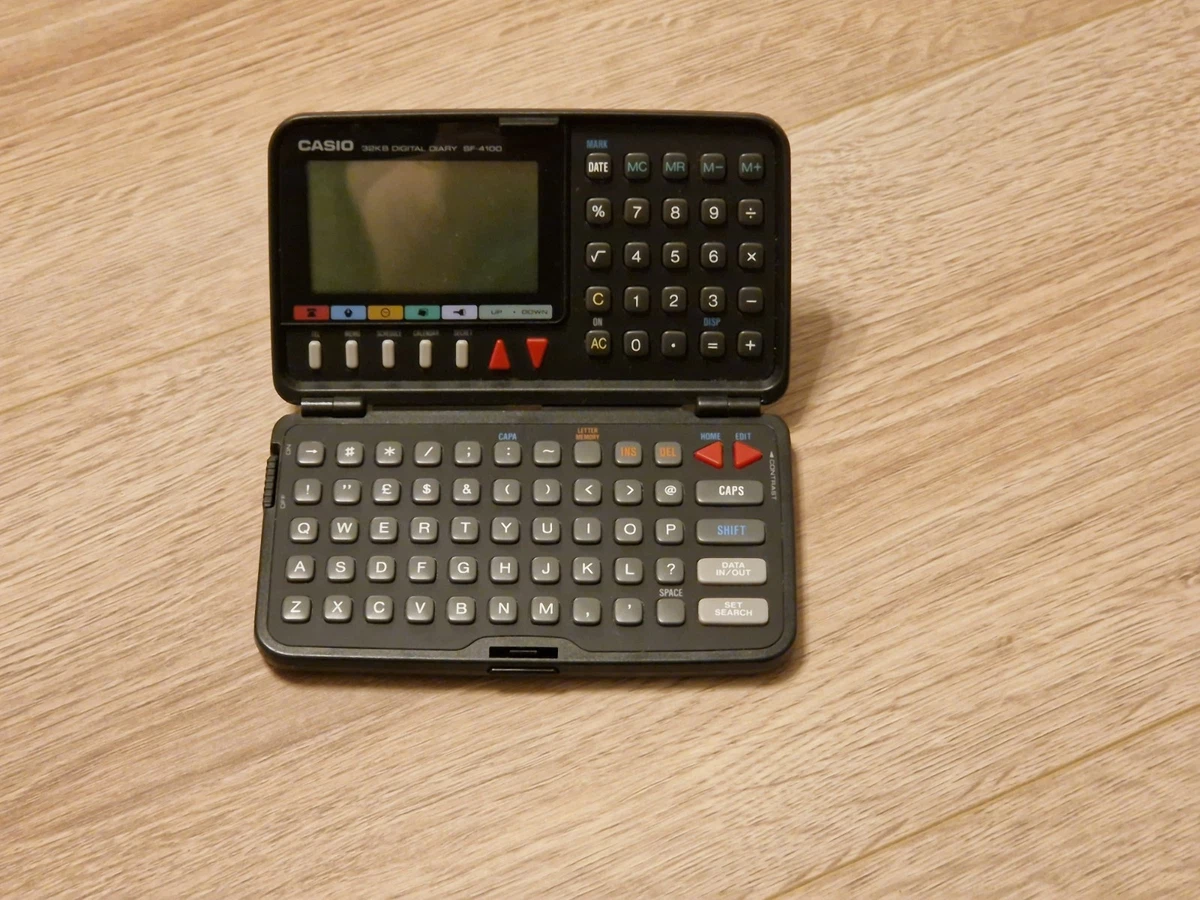 CASIO DIGITAL DIARY SF-4900C 128 KB Backlit Display / Neuf EUR 89,90 - FR