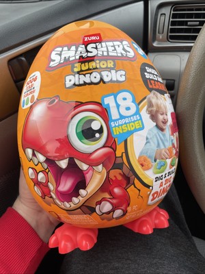 NEW Zuru Smashers Junior Dino Dig Build & Learn Dinosaur Dough Molds