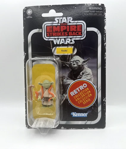 Kenner Star Wars Yoda ESB Retro Collection Super Clean Bubble & Cardback