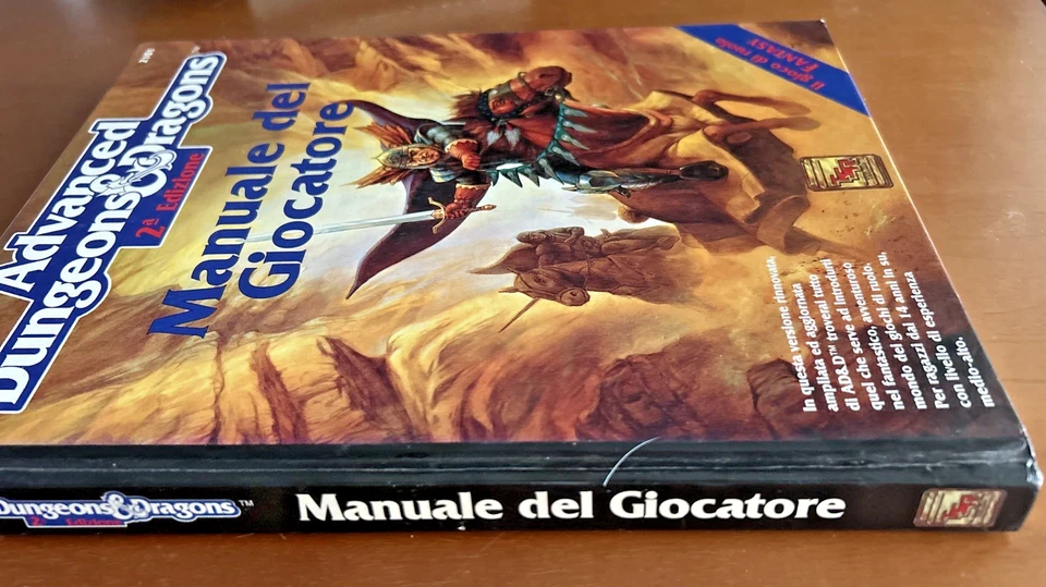 Manuale Del Giocatore. Advanced Dungeons&dragons 2 Edizione- ottime condizioni - Immagine 3 di 4